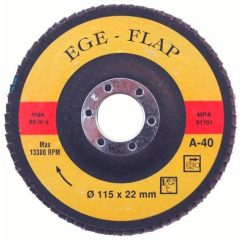 EGELI EGELI lamellás csiszoló 115 mm A 40 FLAT