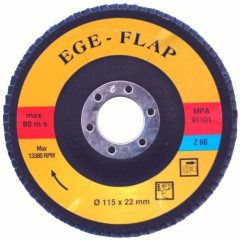 EGELI EGELI lamellás csiszoló 115 mm Z 40 CONIC INOX