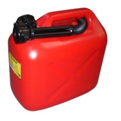 Benzines kanna 10 l-es műanyag/piros 930g