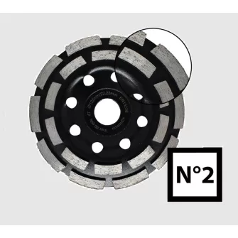 ABRABORO® Gyémántszemcsés betoncsiszoló No.2